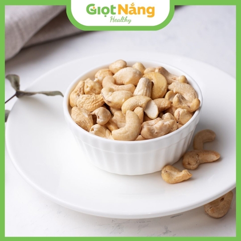 Hạt Điều Sấy Chín Sạch Vỏ Loại 1 Chất Lượng Thơm Ngon Giòn Bùi Bổ Dưỡng từ Nông Sản Giọt Nắng
