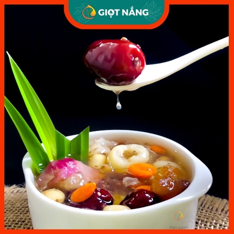 Chè dưỡng nhan tuyết yến set  đồ ăn healthy giảm cân làm đẹp từ Nông Sản Sạch Giọt Nắng