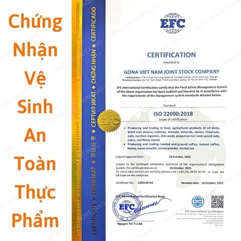 Thanh gạo lứt ngũ cốc mix hạt rong biển giảm cân ăn kiêng thêm hạt macca nhiều dinh dưỡng từ NÔNG SẢN GIỌT NẮNG