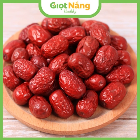 Táo Đỏ Tân Cương Chín Sấy Khô Nguyên Liệu Nấu Chè Hầm Canh Pha Trà Loại 1 từ Nông sản Giọt Nắng
