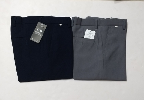 Combo 2 quần tây đen và quần tây nam ghi đậm