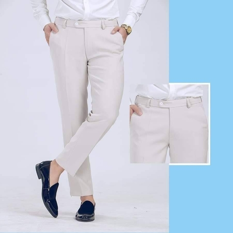 Quần tây công sở màu kem