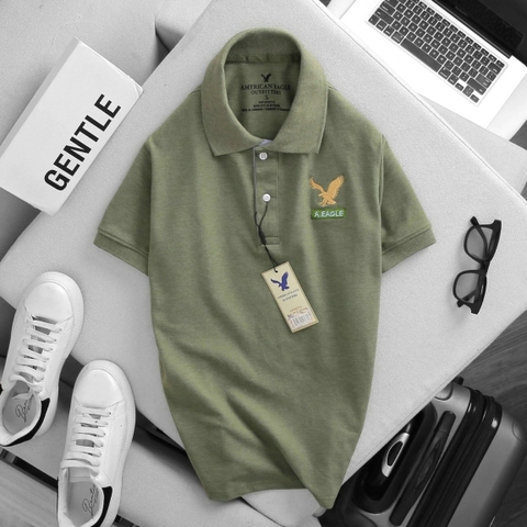 Áo Thun Cổ Trụ Cá Sấu Đại Bàng CS299