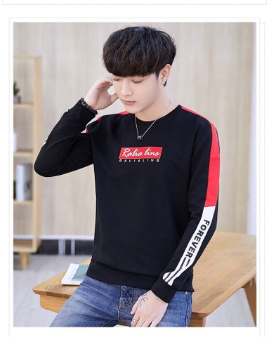 Áo Thun Dài Tay Đen Ralialins