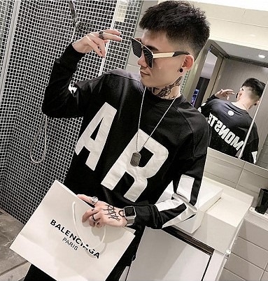 Áo Thun Dài Tay Đen DARK (AR)