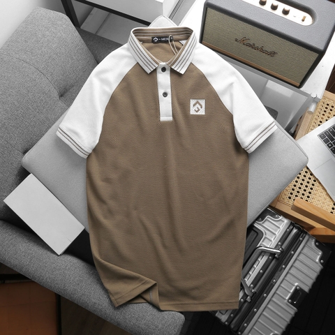 CS733 - Áo Polo Nam Phối Cổ Bo Tay