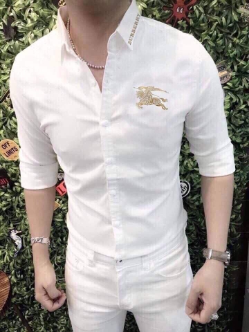 Áo Sơ Mi Trắng Họa Tiết Thêu