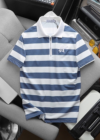 CS767 - Áo Polo Nam Sọc Ngang