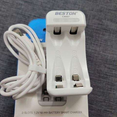 🔋 BESTON Sạc Thường Pin 1.2V 2 Slot – SAC C9007 – Giải Pháp Sạc Tiện Lợi Cho Thiết Bị Điện Tử!