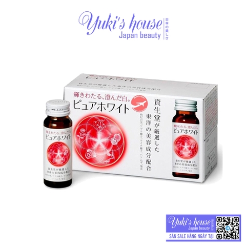 Pure White - Nước uống trắng da (10 chai 30ml)