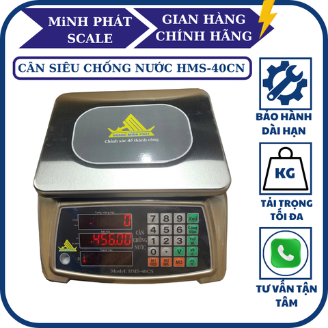 Cân tính tiền chống nước