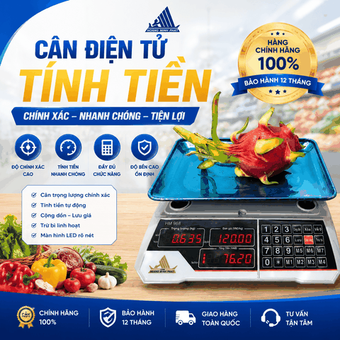 Cân điện tử tính tiền