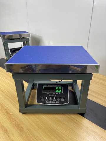 Cân ghế điện tử 350KG chống nước, chốt số SUPER-SS led xanh