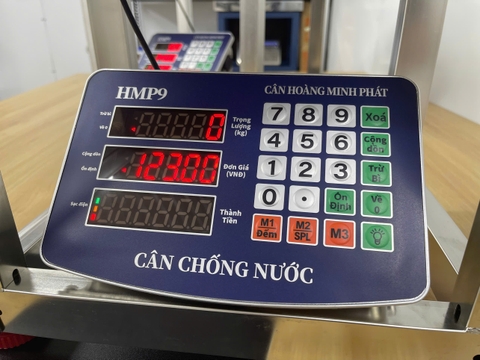 Cân ghế điện tử 350kg INOX Chống Nước HMP9 Thương hiệu CÂN HOÀNG MINH PHÁT