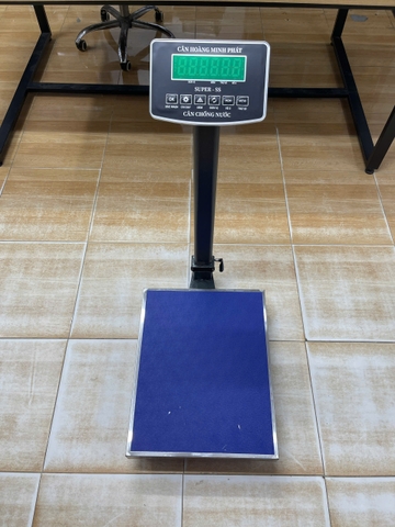 Cân bàn điện tử 300KG SUPER-SS led xanh - Phím Tiếng Việt - Cân Động Vật Chốt số