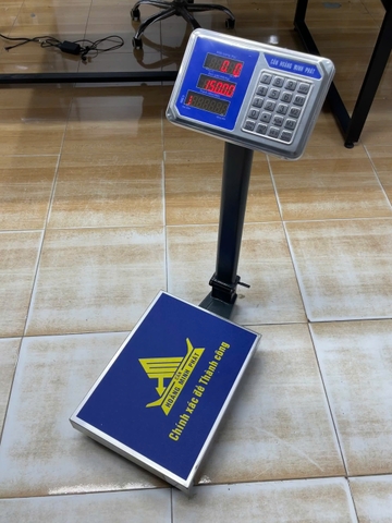 Cân điện tử 150KG H6. Thương hiệu CÂN HOÀNG MINH PHÁT. Phím Tiếng Việt