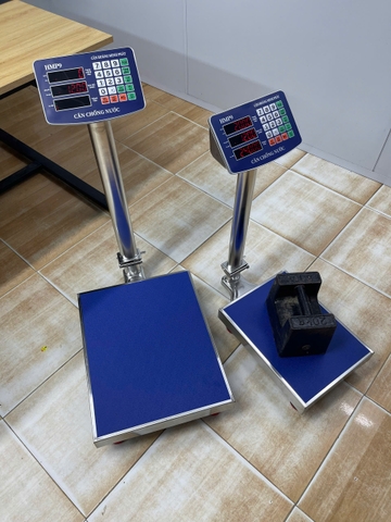 Cân bàn điện tử 300kg HMP9 INOX chống nước. Thương hiệu Cân Hoàng Minh Phát