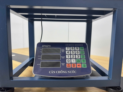 Cân Ghế Điện Tử 100kg HMP9 | Tính Tiền, Chống Nước, Chốt Số | Tiếng Việt | Hoàng Minh Phát