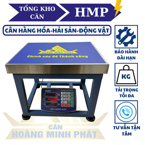 Cân Ghế Điện Tử 100kg HMP9 | Tính Tiền, Chống Nước, Chốt Số | Tiếng Việt | Hoàng Minh Phát