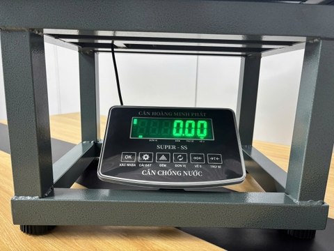 Cân Ghế Điện Tử 150kg SUPER-SS | Chống Nước, Chốt Số, LED Xanh Chính Xác