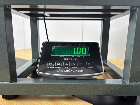 Cân Ghế Điện Tử 150kg SUPER-SS | Chống Nước, Chốt Số, LED Xanh Chính Xác