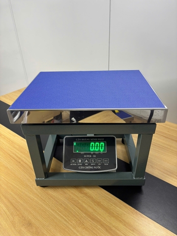 Cân Ghế Điện Tử 150kg SUPER-SS | Chống Nước, Chốt Số, LED Xanh Chính Xác
