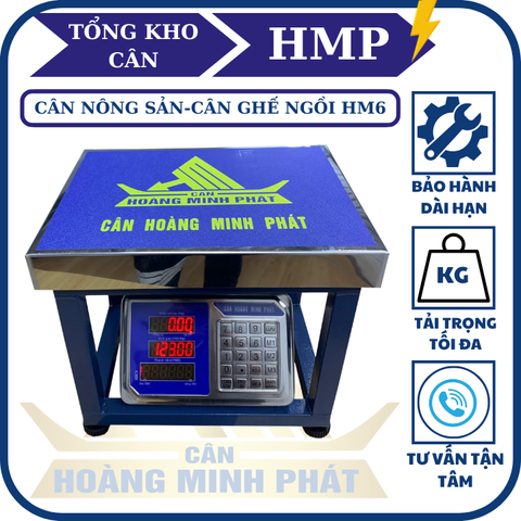 Cân ghế điện tử 100KG HM6 - CÂN HOÀNG MINH PHÁT