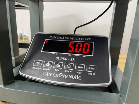 Cân ghế điện tử 150KG chống nước, chốt số SUPER-SS led đỏ