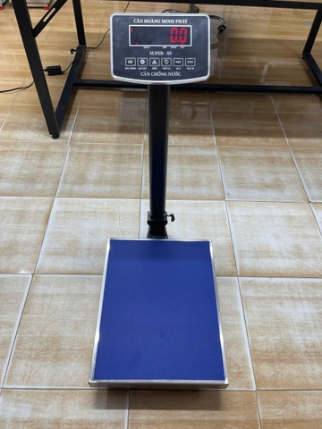 Cân bàn điện tử 350KG SUPER-SS led đỏ - Phím Tiếng Việt - Cân Động Vật Chốt số