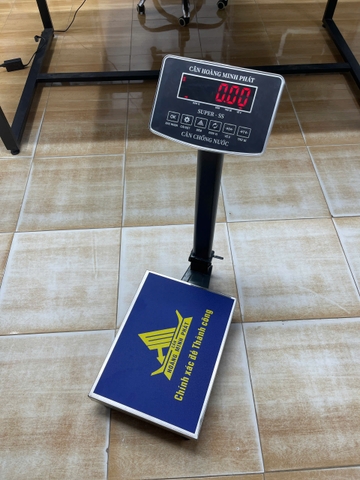 Cân bàn điện tử 80KG SUPER-SS led đỏ - Phím Tiếng Việt - Cân Động Vật Chốt số