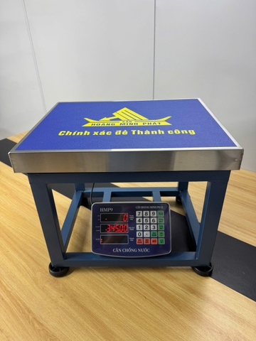 Cân Ghế Điện Tử 350kg HMP9 | Tính Tiền, Chống Nước, Chốt Số | Tiếng Việt | Hoàng Minh Phát