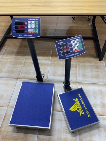 Cân bàn điện tử 300KG HMP9 chống nước, chốt số