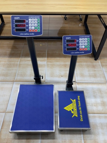 Cân bàn điện tử 100KG HMP9 chống nước, chốt số