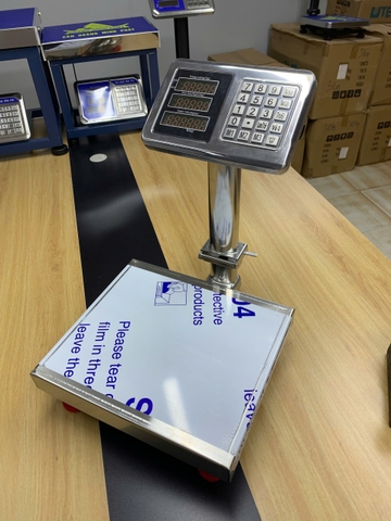 Cân bàn điện tử Full INOX 30KG HY6. Phím Tiếng Việt