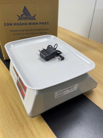 Cân điện tử 30kg tính tiền chống nước H899. Cân hải sản, thủy sản, cân hàng rau củ quả thương hiệu Cân Hoàng Minh Phát