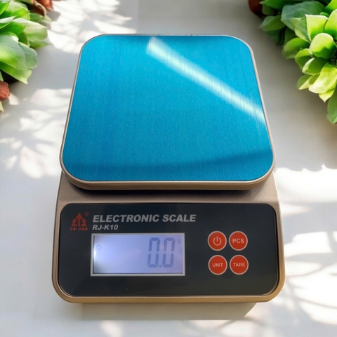 Cân điện tử 3KG Chống Nước RJ-K10 Chính xác. Sạc USB