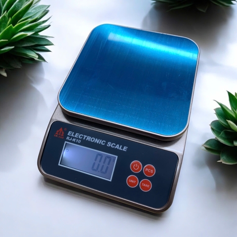 Cân điện tử 3KG Chống Nước RJ-K10 Chính xác. Sạc USB