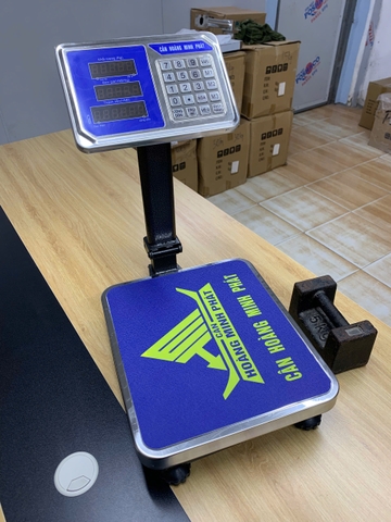 Cân điện tử 60KG tính tiền Tiếng Việt H6. Thương hiệu CÂN HOÀNG MINH PHÁT
