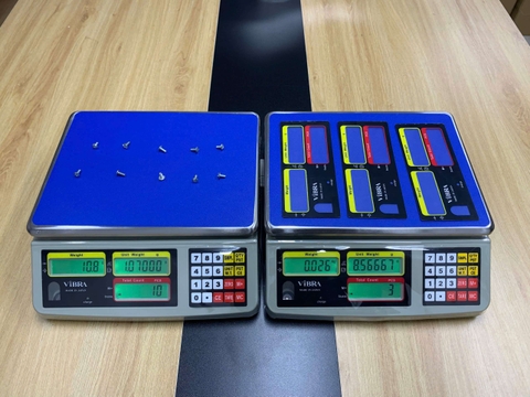 Cân điện tử đếm số lượng ViBRA 6KG/0.2G ALC, Chính Xác Cao