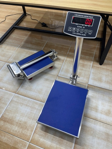 Cân cột điện tử INOX 300KG SUPER-SS led đỏ