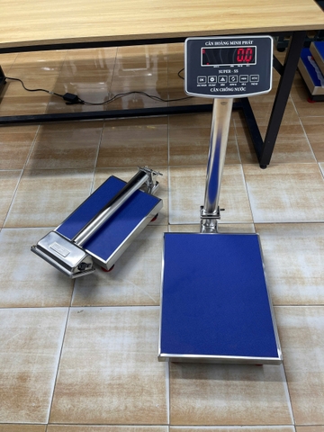Cân cột điện tử INOX 350KG SUPER-SS led đỏ