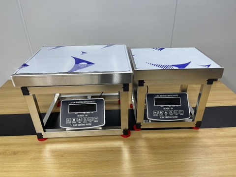 Cân ghế điện tử 100KG Full INOX Chống nước Chốt số SUPER-SS led đỏ