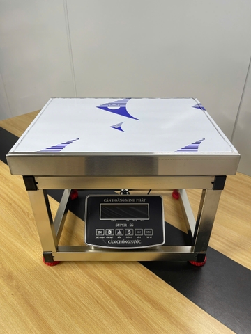 Cân ghế điện tử 300KG Full INOX Chống nước Chốt số SUPER-SS. LED ĐỎ