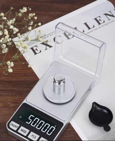 Cân tiểu ly điện tử 100g-0.001g siêu chính xác CX188 (Sạc USB)