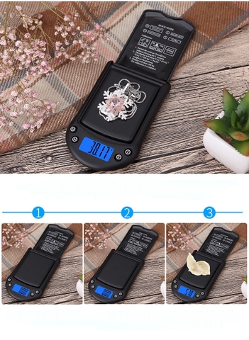 Cân điện tử mini 200G/0.01G Pocket Scale A7