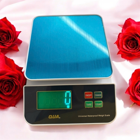 Cân tiểu li điện tử 5KG QUA Chống Nước - Sạc USB