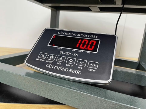 Cân ghế điện tử 500KG chống nước, chốt số SUPER-SS led đỏ