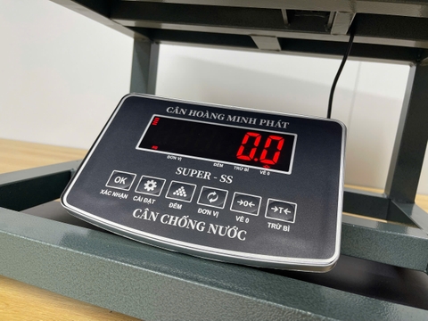 Cân ghế điện tử 500KG chống nước, chốt số SUPER-SS led đỏ