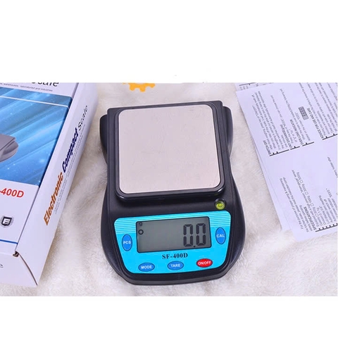 Cân điện tử SF400D 3kg x 0.1g, chính xác tới 1% gram
