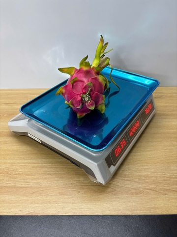 Cân Điện Tử Tính Tiền 30kg HM968 | Mâm INOX, Phím Tiếng Việt | Cân Rau Củ, Thực Phẩm